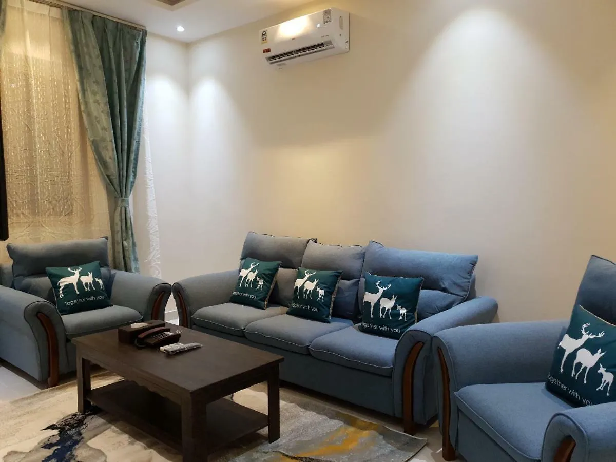Apartmanhotel واحة الجزيرة Szaúd-Arábia